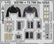 Eduard Accessories SS790 - 1:72 Do 335A for HOBBY 2000 / DRAGON