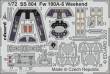 Eduard Accessories SS804 - 1:72 Fw 190A-5 Weekend 1/72 EDUARD