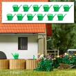 Busch 7751 - Mini Ausgestaltungs-Set Gießkannen