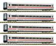 Fleischmann 7760004 - 4-tlg. Set: Ergänzungswagen zum ICE 2 (BR 402), DB AG