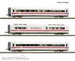 Fleischmann 7760014 - 3-tlg. Set: Ergänzungswagen zum ICE 1 (BR 401) 30 Jahre ICE, DB AG