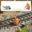 Busch 7819 - Action Set: Hemmschuhleger