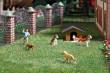 Busch 7896 - Action Set: Apportierspiel mit Hunden