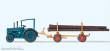 Preiser 79504 - N Hanomag-Schlepper m.Langh.
