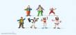 Preiser 79700 - N Clowns