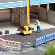 Busch 79898 - Action Set: Asphalt walzen