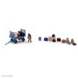 Busch 79910 - Action Set: Bahnsteigkarre beladen