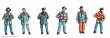 ArtMaster 80.394 - Figurensatz Seeleute I. (6 Figuren)
