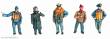 ArtMaster 80.395 - Figurensatz Seeleute II (5 Figuren)