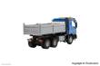 Viessmann 8010 - H0 MB ACTROS 3-achs Muldenkipper mit Rundumleuchten, Basis, Funktionsmodell