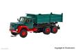 Viessmann 8018 - H0 MAGIRUS DEUTZ 3-achs Muldenkipper, Basis, Funktionsmodell