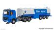 Viessmann 8033 - H0 MB ACTROS 3-achs Zugmaschine mit ARAL Tankauflieger, Basis, Funktionsmodell