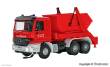 Viessmann 8053 - H0 Feuerwehr MB ACTROS 3-achs Absetzkipper mit Rundumleuchten, Basis, Funktionsmodell