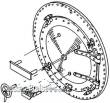 Weinert 8085 - Rauchkammertür für P8 / für Baureihe 38.10, DRG-Ausführung,