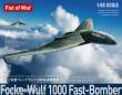 Modelcollect UA48002 - WWII LUFTWAFFE Secret Project Focke-Wulf 0310239-10 Fast Bomber in 1:48