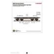 Modelcollect UA72086 - 1:72 German Railway Schwerer Plattformwagen Type ssys 1+1 pack