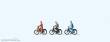 Preiser 80911 - 1:200 Radfahrer