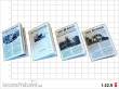 Modellland 8105-2 - 1:22,5 Spur G Bausatz 4x Zeitung Epoche lll