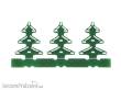 Massoth 8129580 - 8129580 Weihnachtsbaum H0 | 2cm (3/Pack)