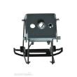 Sommerfeldt 813grau - N Scherenstromabnehmer DBS 54, lackiert RAL 7012 Basaltgrau (Paar)