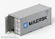 PT Trains 820003.1 - Container 20´DV MAERSK (MRKU8585826)
