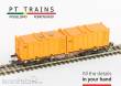 PT Trains 820800 - Set 2 x Container 20´OT DP DPRE9000707 + DPRE9002211