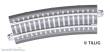 Tillig 83772 - Bettungsgleis grau H0m/TT