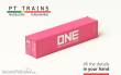 PT Trains 840030 - Container 40´HC ONE (BEAU5320621)