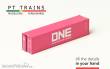PT Trains 840030.1 - Container 40´HC ONE (ONEU0189122)