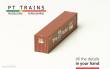 PT Trains 840050 - Container 40´HC ZIM (ZCSU7261639)