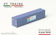 PT Trains 840401.1 - Container 40´HC TRANS EURASIA (CICU1041192)