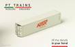 PT Trains 840401 - Container 40´HC TRANS EURASIA (CICU1041166)