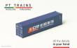 PT Trains 840405 - Container 40´HC China Railways TBJU7447300