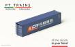 PT Trains 840405 - Container 40´HC China Railways TBJU7447300