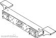 Weinert 8503 - Vordere Einheitspufferbohle mit Seitenabstützung für Baureihe 64,für Baureihe 24, für Baureihe 86 usw. (WM)