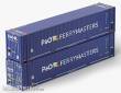 PT Trains 8510008 - 45ft HC Container P&O FERRYMASTERS FMBU0089008