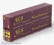 PT Trains 8510018 - 45ft HC Container ECS ECBU5018618