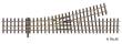 Tillig 85192 - Dreischienen-Schmalspurweiche links H0/H0e-H0e