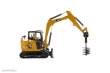 Diecast Masters 85596 - Caterpillar 308 CR Kettenbagger Modern HEX Trade Dress