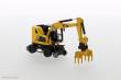 Diecast Masters 85612 - Caterpillar M323F Rail Zweiwegenbagger (Signal Gelb)