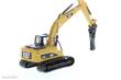 Diecast Masters 85652 - Caterpillar 320D L Bagger mit extra Werkzeuge