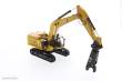 Diecast Masters 85709 - Caterpillar 395 GP Version Kettenbagger mit extra Werkzeugen (Hammer und Schere)