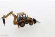 Diecast Masters 85765 - Caterpillar 420 XE w. 4 additional tools Bagger Lader