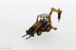 Diecast Masters 85765 - Caterpillar 420 XE w. 4 additional tools Bagger Lader