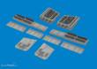 Eduard Accessories 6481075 - P-40E gun bays PRINT EDUARD