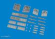 Eduard Accessories 6481075 - P-40E gun bays PRINT EDUARD