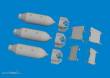 Eduard Accessories 6481079 - P-40 500lb M64 US bombs EDUARD