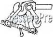 Weinert 86215 - Schmalspur Doppelhakenkupplung, unbeweglich