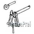 Weinert 8627 - Schmalspur Originalkupplung unbeweglich