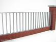 Modusteck 863101 - Modusteck Zaun Set 2, lang, hoch